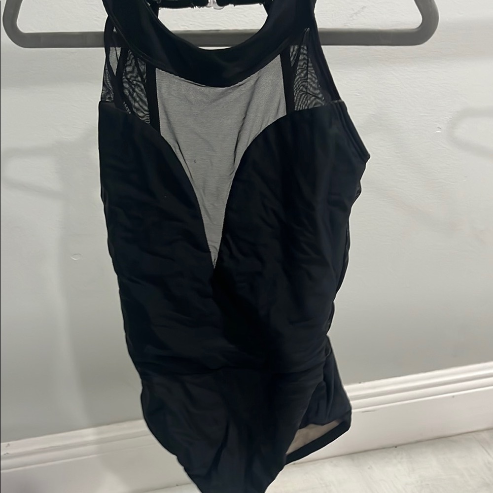 Ilogear Black Mesh Leotard